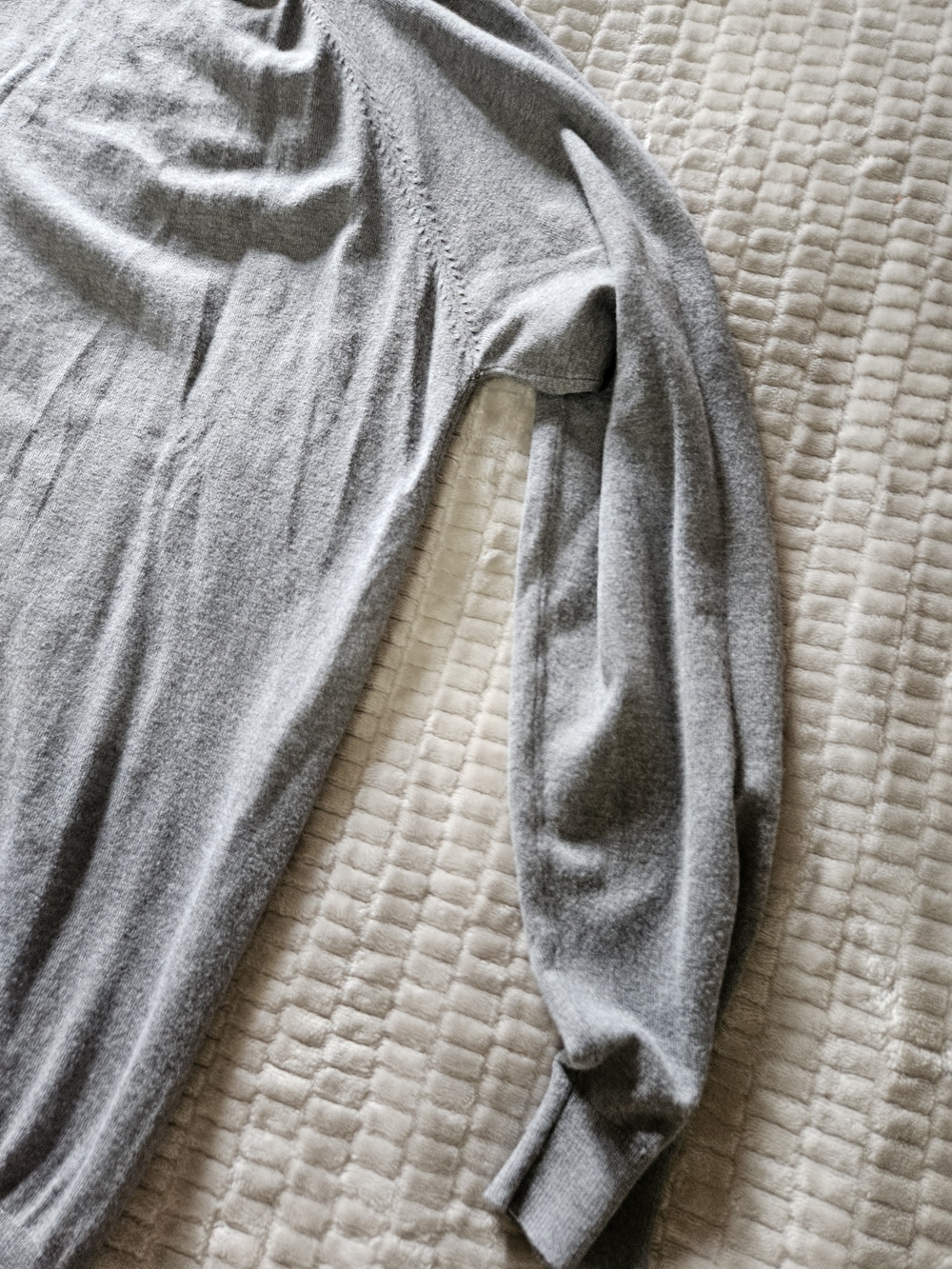 Men's Gray Turtleneck Sweater - Picture 8 of 8